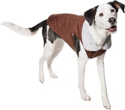 Frisco Medium Weight Quilted Dog & Cat Coat with Cozy Sherpa Lining, XX-Large