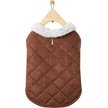 Show in main carousel: Frisco Medium Weight Quilted Dog & Cat Coat with Cozy Sherpa Lining, XX-Large slide 3 of 9