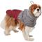 Show in main carousel: Frisco Medium Weight Quilted Dog Coat with brushed Fleece Snood, Burgundy, Medium slide 1 of 10