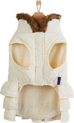 Show full view: Frisco Medium Weight Quilted Ruffle Tiered Dog & Cat Dress, Large slide 4 of 9