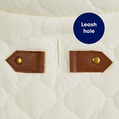 Show full view: Frisco Medium Weight Quilted Ruffle Tiered Dog & Cat Dress, Medium slide 7 of 10