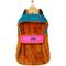Show in main carousel: Frisco Medium Weight Retro Colorblock Mixed Media Dog & Cat Coat, Tan, X-Large slide 4 of 9