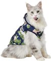 Frisco Medium Weight Urban City Camo Printed Dog & Cat Hooded Coat, Small