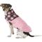 Show in main carousel: Frisco Mediumweight Boulder Plaid Insulated Dog & Cat Puffer Coat, Pink, Small slide 1 of 11