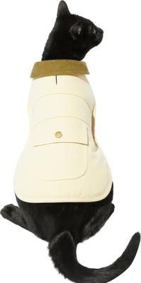 Show full view: Frisco Mediumweight Cotton Duck Canvas Dog & Cat Jacket, Tan, Small slide 3 of 9