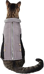 Frisco Mediumweight Faux Zipper Dog & Cat Jacket, X-Small