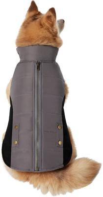Show full view: Frisco Mediumweight Faux Zipper Dog & Cat Jacket, X-Small slide 3 of 10