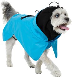 Frisco Mediumweight High Visibility Fleece Lined Dog Coat with Snood, Medium