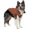Show in main carousel: Frisco Mediumweight Quilted Dog & Cat Puffer with Removable Hood, Brown, Large slide 1 of 12