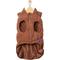 Show in main carousel: Frisco Mediumweight Quilted Dog & Cat Puffer with Removable Hood, Brown, Large slide 5 of 12