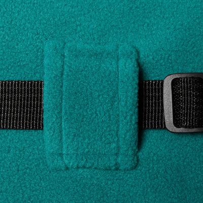 Show full view: Frisco Mediumweight Reversible Two-Tone Fleece & Sherpa Dog & Cat Vest, Teal, Large slide 6 of 10