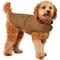 Show in main carousel: Frisco Mediumweight Waxed Canvas Dog & Cat Flannel Lined Coat, Tan, Medium slide 1 of 12