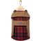 Show in main carousel: Frisco Mediumweight Waxed Canvas Dog & Cat Flannel Lined Coat, Tan, Small slide 6 of 13