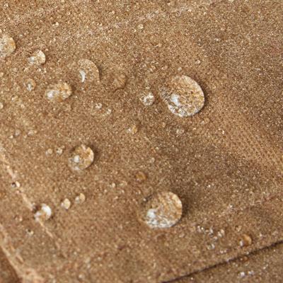 Show full view: Frisco Mediumweight Waxed Canvas Dog & Cat Flannel Lined Coat, Tan, XX-Large slide 6 of 11