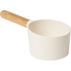 Frisco Melamine Dog & Cat Food Scoop with Bamboo Handle, 1 cup