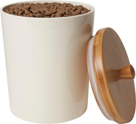 Show full view: Frisco Melamine Dog & Cat Treat Jar with Bamboo Lid, 8 cup slide 2 of 6