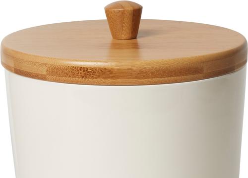 Show full view: Frisco Melamine Dog & Cat Treat Jar with Bamboo Lid, 8 cup slide 3 of 6