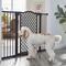 Show in main carousel: Frisco Metal Pattern Extra Wide Auto-close Dog Gate, 30-in, Black slide 1 of 8
