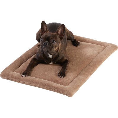 Frisco Frisco Micro Terry Dog Crate Mat, Taupe, 24-in