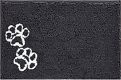Frisco Microfiber Chenille Paw Print Mat, Large