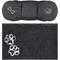Show in main carousel: Frisco Microfiber Chenille Shammy Towel + Paw Print Mat, Gray, Large slide 1 of 10