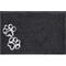 Show in main carousel: Frisco Microfiber Chenille Shammy Towel + Paw Print Mat, Gray, Large slide 6 of 10