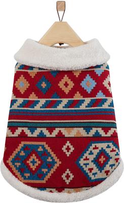 Show full view: Frisco Mid-Heavyweight Geometric Western Dog & Cat Coat, X-Small slide 5 of 10