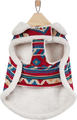 Show full view: Frisco Mid-Heavyweight Geometric Western Dog & Cat Coat, X-Small slide 6 of 10