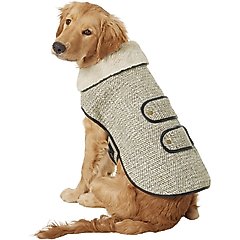 Frisco Mid-Heavyweight Manhattan Tweed Dog & Cat Coat