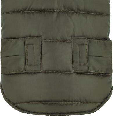 Show full view: Frisco Mid-Heavyweight Portland Insulated Dog & Cat Parka, Olive, Small slide 7 of 12