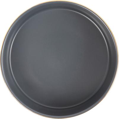 Show full view: Frisco Modern Gold Rim Ceramic Bowl, Deep Sea Blue, Medium: 5 cup slide 4 of 7