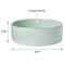 Show in main carousel: Frisco Modern Gold Rim Ceramic Bowl, Soft Seafoam, Medium: 5 cup slide 2 of 7