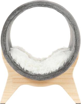 Show full view: Frisco Modern Round + Tunnel Elevated Cat Bed slide 6 of 9