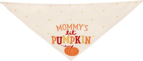 Show full view: Frisco Mommy's Lil Pumpkin Dog & Cat Bandana Costume, Medium/Large slide 3 of 6