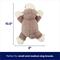 Show in main carousel: Frisco Monkey Plush Squeaky Dog Toy, Small/Medium slide 2 of 7