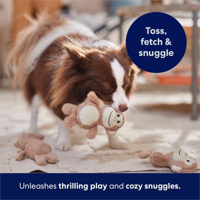 Show full view: Frisco Monkeys in Tree Hide & Seek Puzzle Plush Squeaky Dog Toy Refills, Small/Medium, 3 count slide 4 of 6