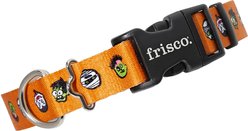 Frisco Monster Bash Polyester Dog Collar, Large: 18 to 26-in neck, 1-in wide