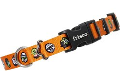 Frisco Monster Bash Polyester Dog Collar, Med: 14 to 20-in neck, 3/4-in W