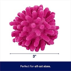 Frisco Moppy Ball Cat Toy with Catnip, Pink slide 2 of 5