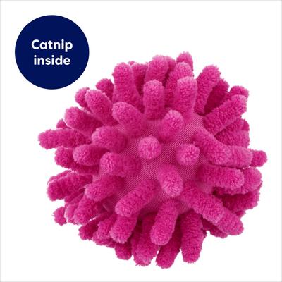 Show full view: Frisco Moppy Ball Cat Toy with Catnip, Pink slide 3 of 6