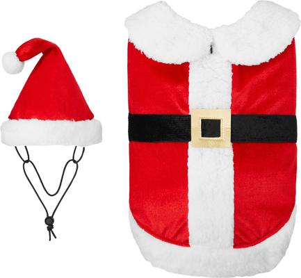 Show full view: Frisco Mr. Claus Dog & Cat Costume, XX-Large slide 5 of 9