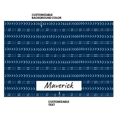 Show full view: Frisco Mudcloth Personalized Dog & Cat Placemat slide 3 of 7