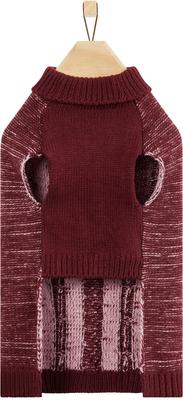 Show full view: Frisco Multi Cable Dog & Cat Sweater, Pink, Small slide 5 of 9