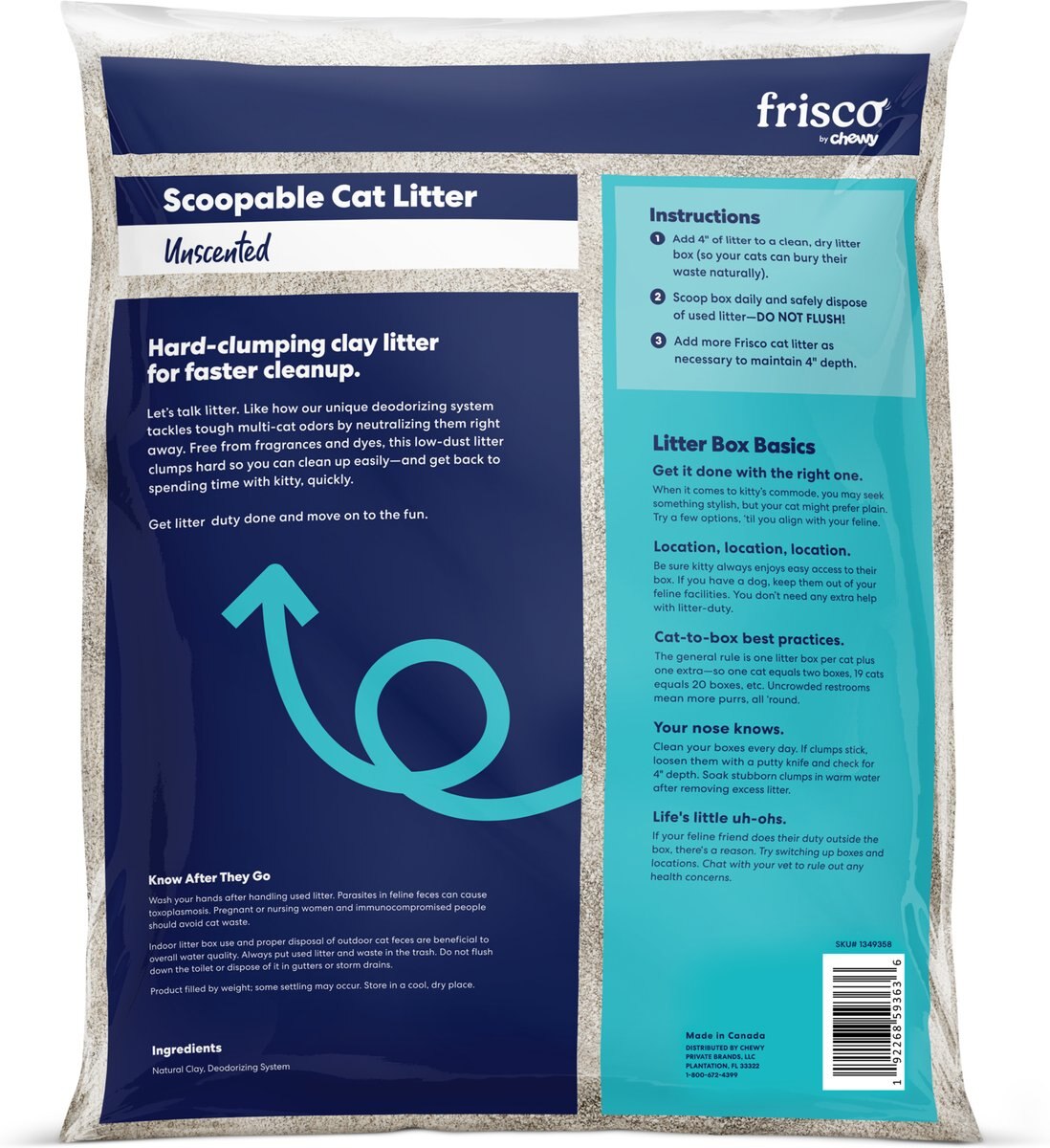 Lucy Pet Products Unscented Clumping Cat Litter