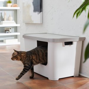 Frisco Multi-Function Covered Cat Litter Box,  29-in, Without Tray