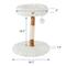 Show in main carousel: Frisco Natural Wood Modern Cat Tree with Toy, Ivory, Small slide 2 of 8
