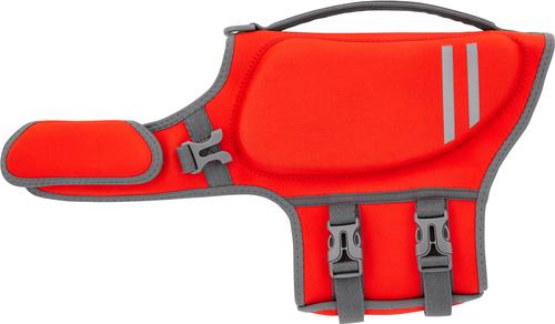 Show full view: Frisco Neoprene Dog Life Jacket, Red, Small slide 5 of 13