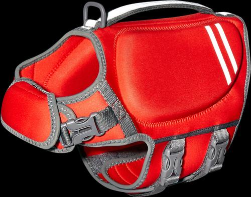 Show full view: Frisco Neoprene Dog Life Jacket, Red, Small slide 6 of 13