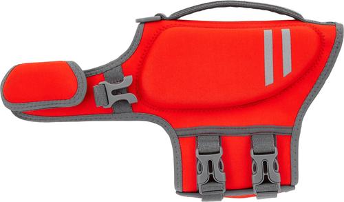 Show full view: Frisco Neoprene Dog Life Jacket, Red, X-Small slide 4 of 11