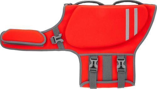 Show full view: Frisco Neoprene Life Jacket, Large + Floating Fetch Ball No Squeak Dog Toy, Blue, Medium, 2-pack slide 3 of 9